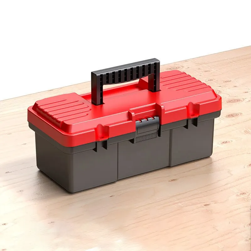13inch Double Layer Household Tool Box Organizer Case Multifunction Hardware Tool Storage Box Plastic Electrician Toolbox 3
