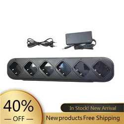 Baofeng Charger Six Position For BF-UV9R Plus A58 BF-9700 UV-XR Charger Multi Position Interphone Charger Fast Chargr uv9r