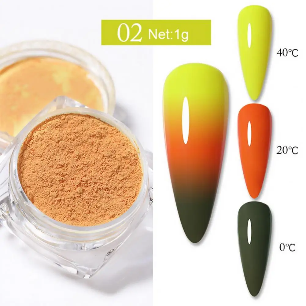 Decorative Portable Temperature Color Changing Nail Powder Decoration Nail Supplies AliExpress
