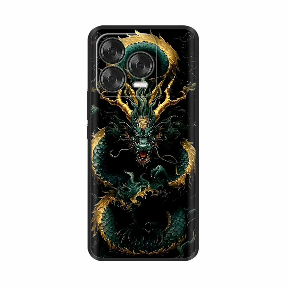 Colorful Flowers Pattern Soft TPU Silicone Phone Case Cover