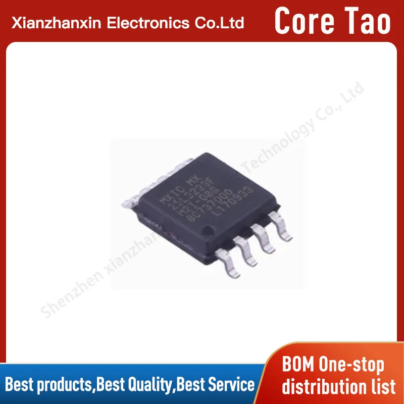

10pcs/lot MX25L3233FM2I-08G 25L3233F SOP8 Storage chip in stock