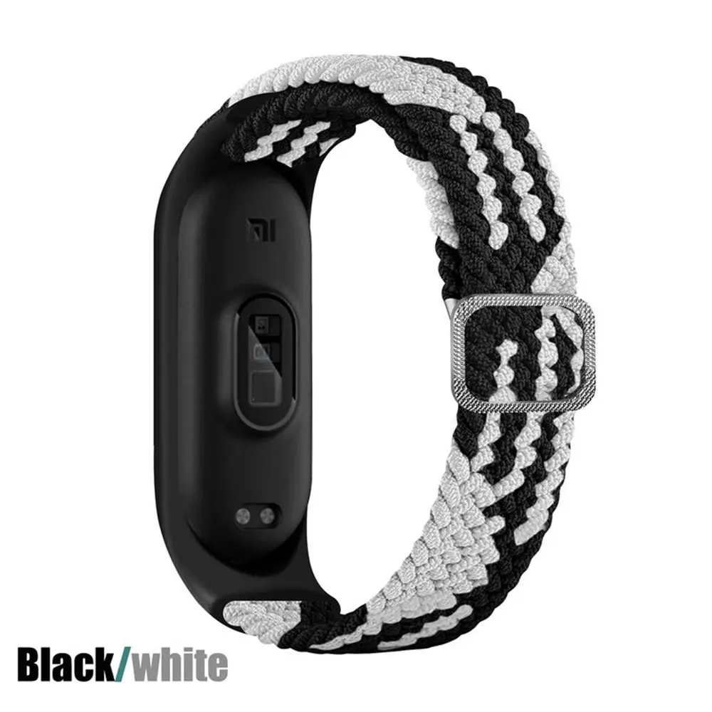 Braided Elastic Nylon Adjustable Solo Loop Wristband