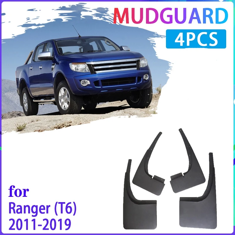 

4 шт., брызговики для Ford RANGER 2012-2016