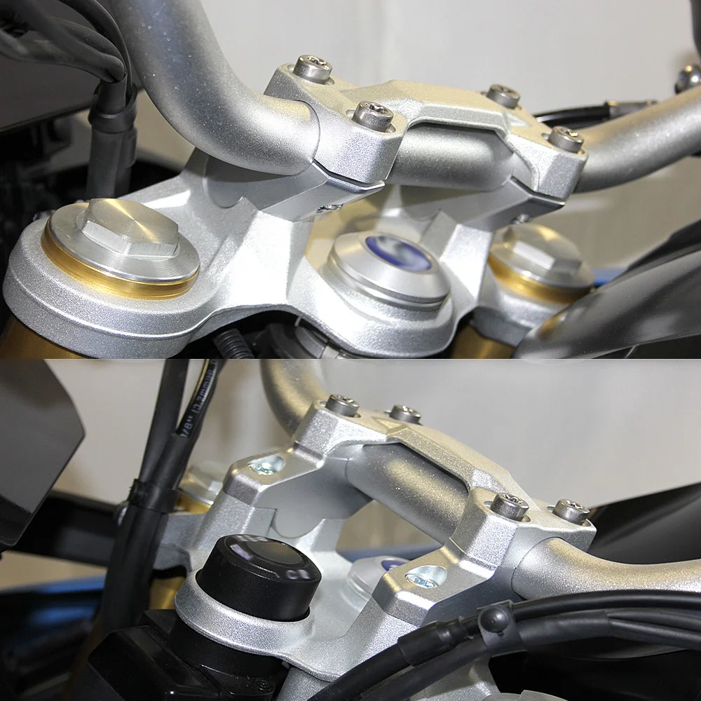For BMW F850GS Adventure F850GS 28mm CNC Handlebar Risers With Offset Motorcycle For F900R F900XR