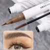 Waterproof Double-headed Liquid Eyebrow Pencil Long Lasting Easy To Color Dye Brow Cream 2 in1 Lying Silkworm Eyeliner Cosmetics 3