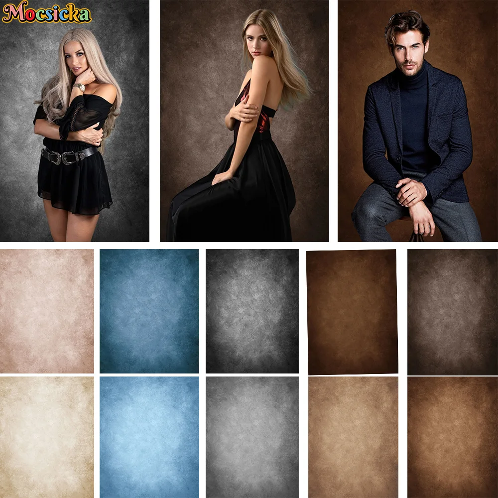 Gradient Abstract Grey Backgrounds for Photography Studio Maternity Newborn Pet Portrait Photo Backdrop Baby Shower Photobooth