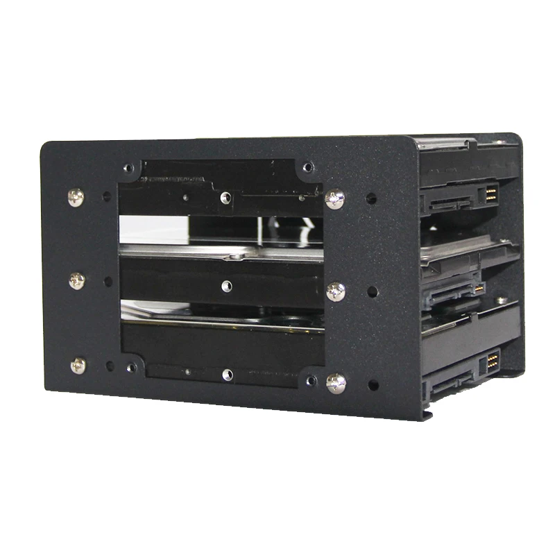 Apoio Mecânico do Disco Rígido 3.5 Polegadas Hdd Apoio da Expansão do Case do Computador fã de Refrigeração Camadas Metal - Imagem 5