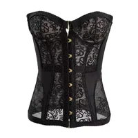 Corsets et Bustiers Amincissants en Dentelle d'Été pour Femmes, Style Streetwear, Hauts Sexy à Bandes, Chemises et Blouses 1