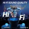 Wireless Earphone 40dB Noise Cancelling Bluetooth 5.3 Headphone 6 Mic ENC with LED Display HD Call TWS Earbuds Transparency Mode 4