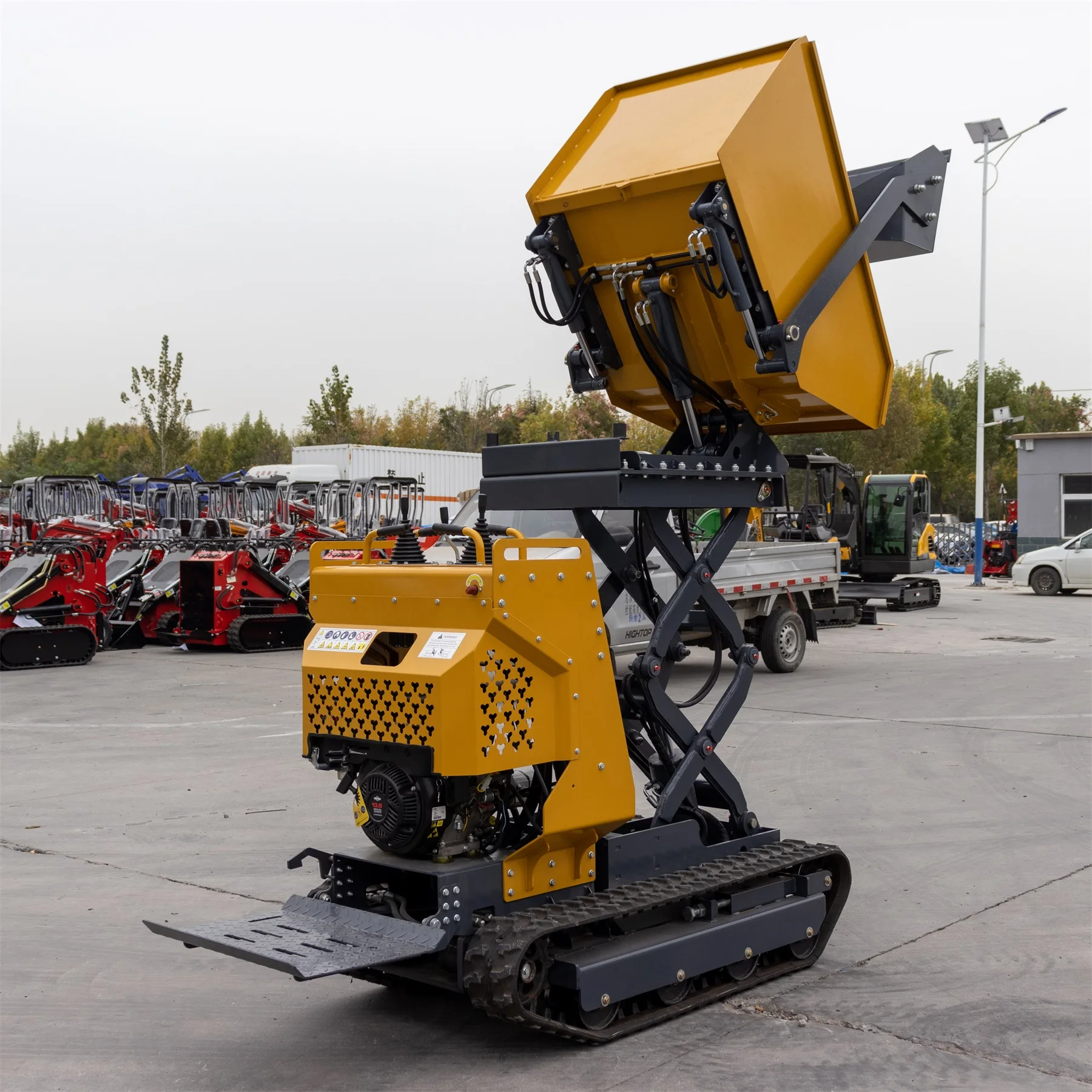Mini Dumper Idraulico Del Produttore Professionale Cinese In Vendita
