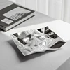 Luxury Stainless Steel Decorative Tray Trinket Dishes Jewelry Dish Unique Plate for Home Decoration Table Bedroom 4