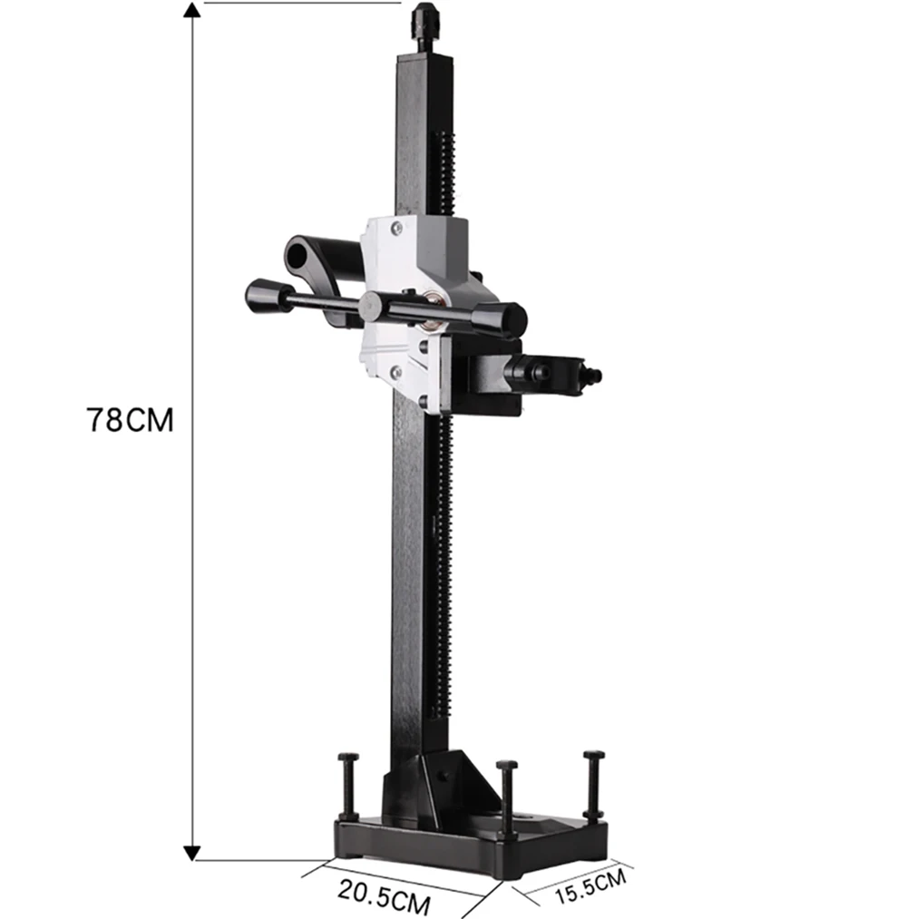 62MM No.5 Drilling Machine Bracket Diamond Drilling Machine Bracket Aluminum Drill Holder Water Drill Stand 2