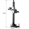 62MM No.5 Drilling Machine Bracket Diamond Drilling Machine Bracket Aluminum Drill Holder Water Drill Stand 2