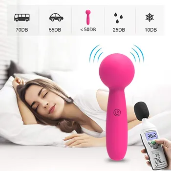 Wireless Vibrator AV Vibrator Magic Wand Female Clitoris Stimulator USB Rechargeable Massager Goods Adult Sex Toys 18 2