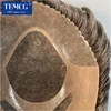 Bond Mono & Pu Front And NPU Back More Durable For Male Hair Prosthesis 100% Natural Human Hair Toupee Men Wig Exhuast Systems 3
