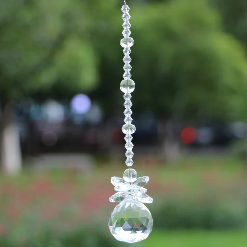 Crystal Ball Prisms Suncatcher Chandelier Part Pendant Glass Hanging Home Wedding Decor DIY Ornament Accessories