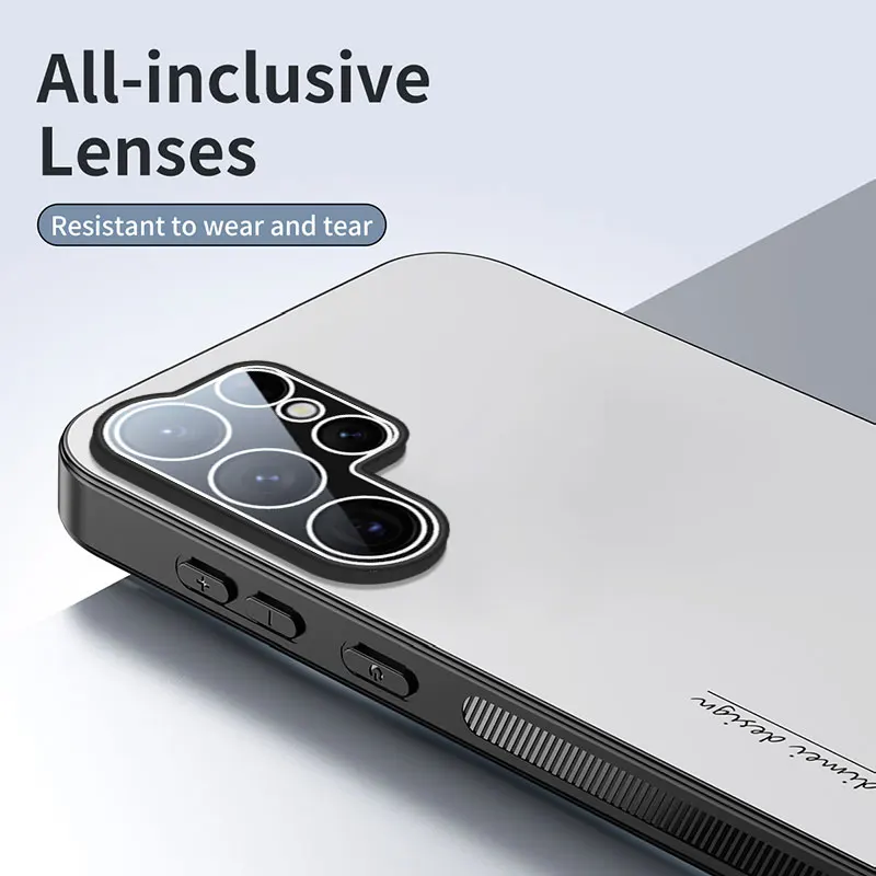 Hard AG Matte Plating Lens Protective Back Cover Case