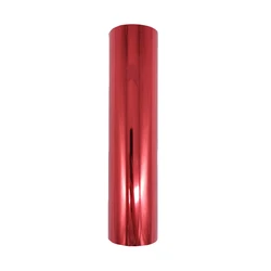 Gold Silver Hot Stamping Foil Paper Rolls for DIY Crafting and Heat Transfer (Red)