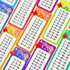 0-12 Times Table Cards, Multiplication Charts, Self Check Math Learning Tool, Montessori Mathematical Training, Teaching Aids 3