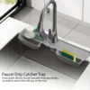 Kitchen Faucet Absorbent Mat Sink Splash Guard Silicone Drainage Drying Pads Countertop Protection Kitchen Accessories Hot Sales 3