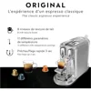 Coffee Espresso Machine Brushed Stainless Steel Coffee Makers of Capsules Maker Capsule Italian Kitchen Appliances Home 2