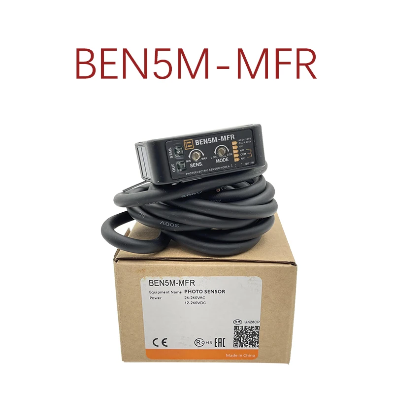 BEN5MMFRACDCRetroreflectivePhotoelectricSwitchSensorSensing5