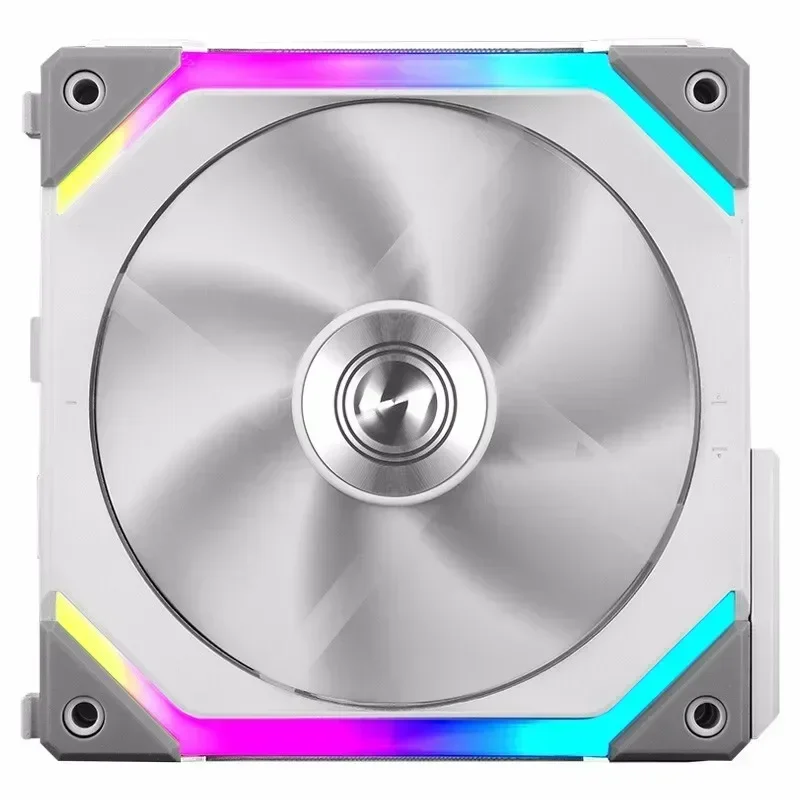 Li-uno fã Kit Sl120 v1 Al120 140 120 140 mm Cabo Modular Rgb Software Livre Controle Inteligente Pwm m b 5v Argb Preto Branco li - Imagem 2