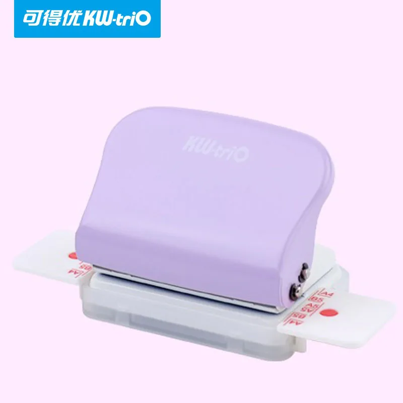 6 Hole Paper Punch 5 Sheet Capacity 6mm Metal Hole Puncher Paper Punch Hole Punching Tools Circle Hole Punch Stationery School Office Supplies for A4 A5 B5