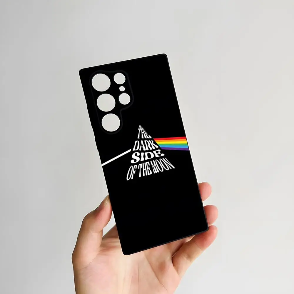 Rock Band Pink Floyd Shockproof Soft Phone Case in Pastel Pink
