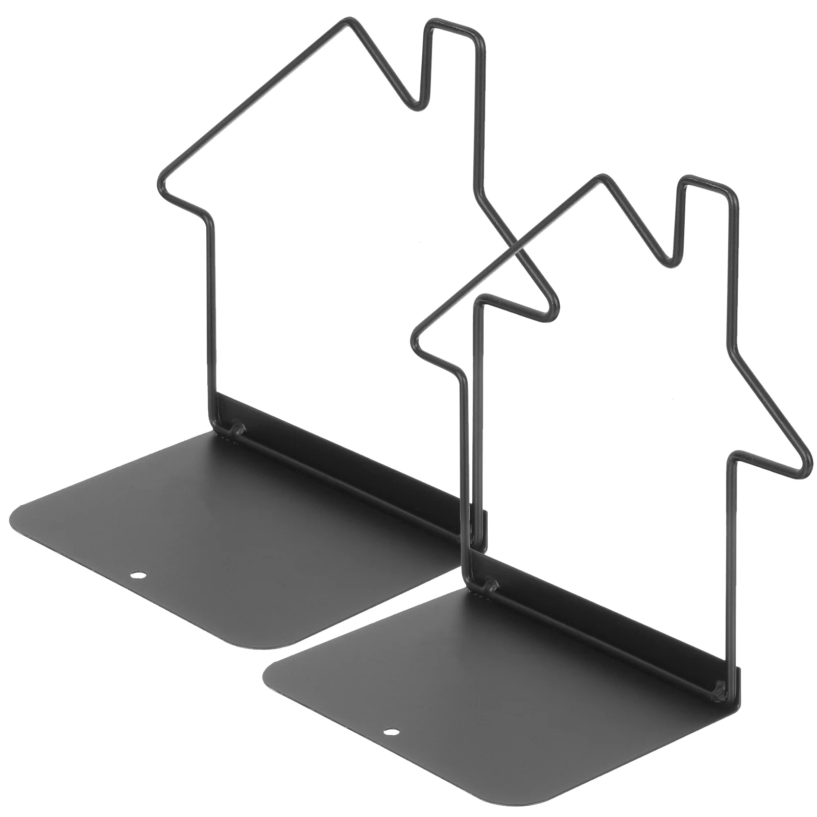 

Железная подставка для книг, настольные держатели, металлические концы, подставки для файлов, изготовленные вручную полки, органайзер, книжные концы для полки, чехлы