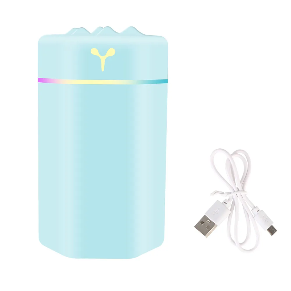 Electric Air Humidifier with Colorful Night Light For Home Car Cool Mist Sprayer Portable USB Aroma Diffuser Purifier