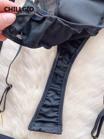 CHILLGIO Women Lace Bodysuits Lingerie Fashion Tight One Piece Combination Catsuits Hot Slim Sexy Fashion Intimate Mesh Rompers - Image 6