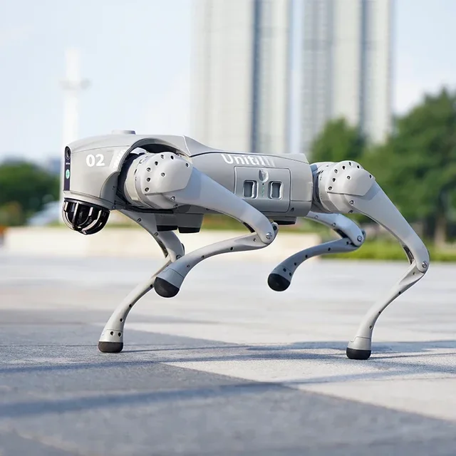 Unit*e Go2 Voice AI large model electronic embodied intelligence accompanied by bionic companion robot four-legged robot dog 1