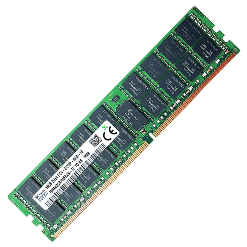SKハイニックス 16 GB 2133 MHz ECCx４枚 ＜サーバー用＞ SK ハイニックス DDR4 16GB/32GB 2133MHz RAM 2Rx4 PC4-2133P 1.2V