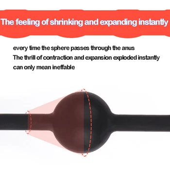 Long Butt Plug Men Anal Male Masturbator Big Anal Beads Female Butt Plug Men's Butt Plug Sex Shop Men's Supplies Sex Toys 3