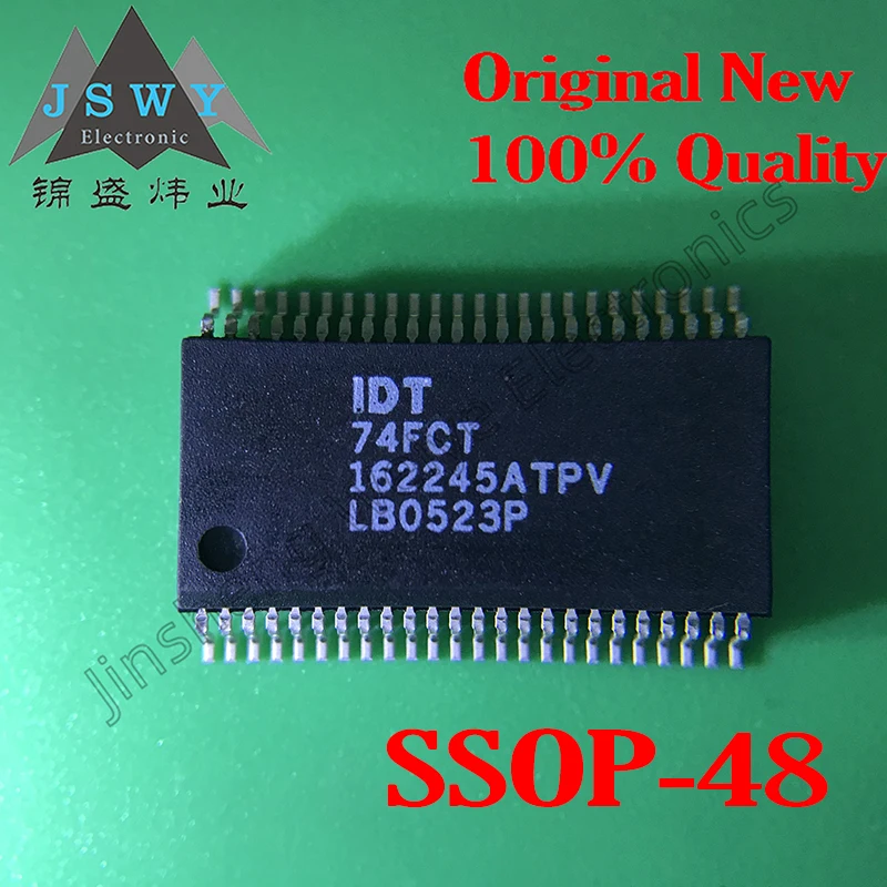 

IDT74FCT162245ATPV 74FCT162245ATPV SMT SSOP48 New Logic Chip IC 1~30PCS Free Shipping