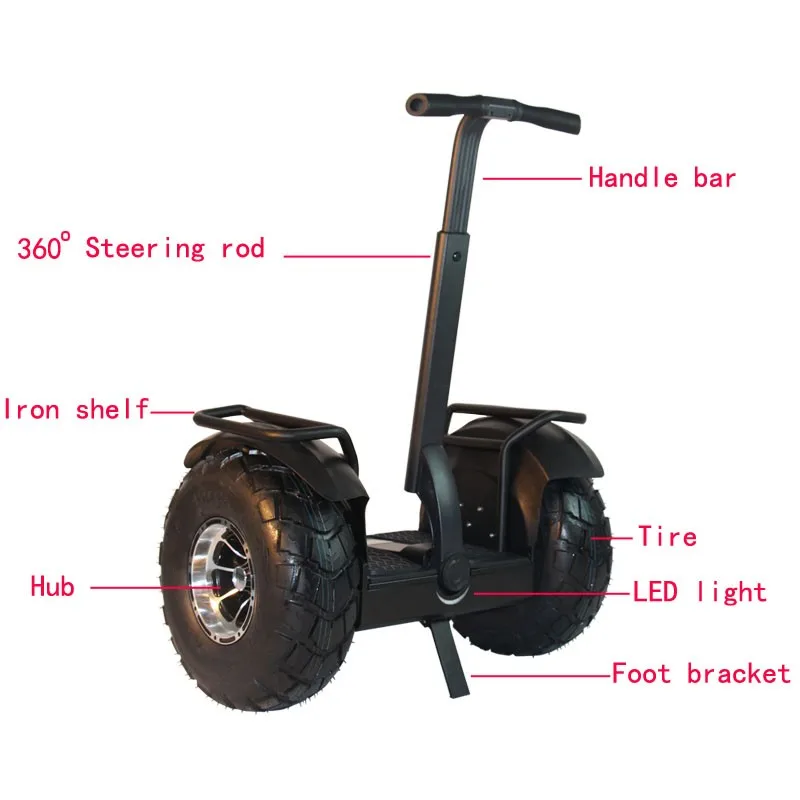 Two Wheeled Sharing Golf Scooter Self Balancing Electric Scooters