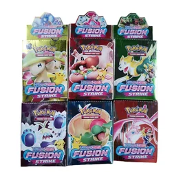 Jeu de cartes Pokemon anglais, Puzzle pour enfants, cadeaux pour enfants, envoi aléatoire, 1 boîte 