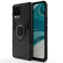 Magnetic Shockproof Armor Case Cover for Realme 6 or 6s (Black)