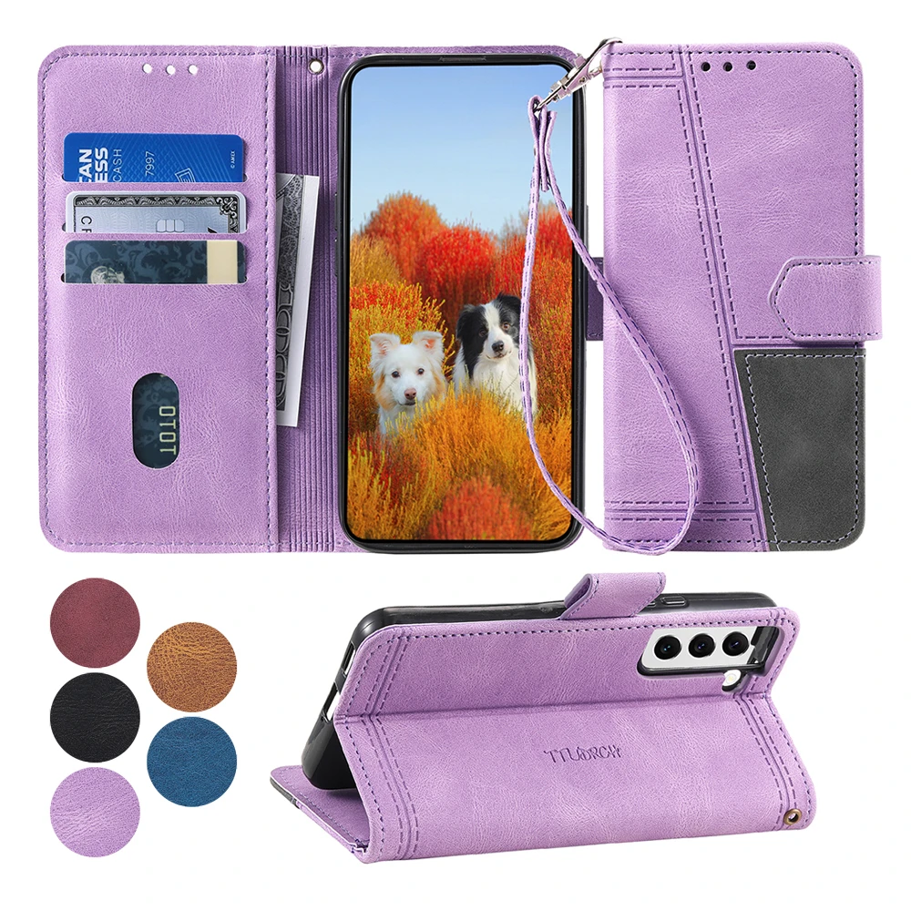 

Leather Flip Wallet Case For OPPO A5S A7 A12 A11 A11X A9 A5 2020 A15 A15S A16 A53 A53S A54 A55 A72 A73 A74 A93 A94 Reno5 Z 5G