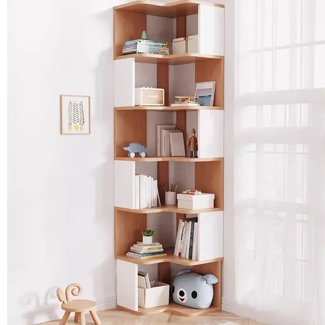 52% 할인된 세련된 모던 북유럽 코너 탄창 선반 책장 52% 할인된 세련된 모던 북유럽 코너 탄창 선반 책장