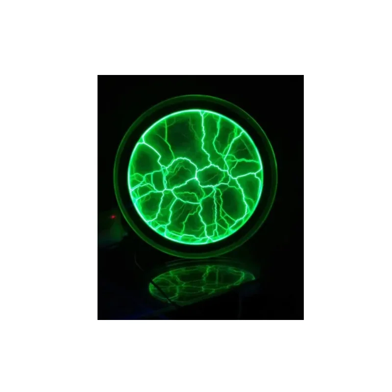 Flash Disk 6-inch Blue Tricolor Lightning Disk Red Green Pink Magic Touch Current Lamp Plasma Plate