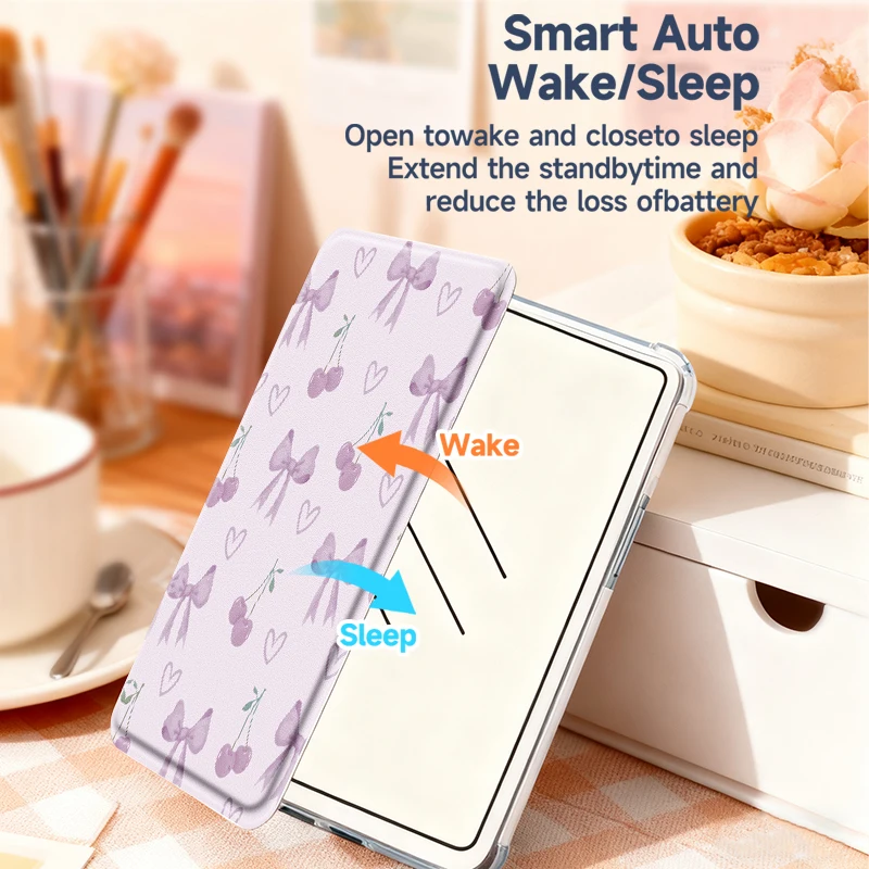 Universal Kindle Case, Sleep/Wake Feature, Shockproof, Full Protection