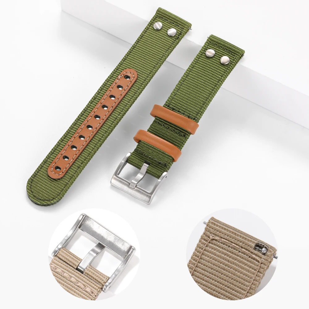 Cheap Stylish Nylon 20 mm Watch Band COL-ROB-TEN_K0034111 main image 1