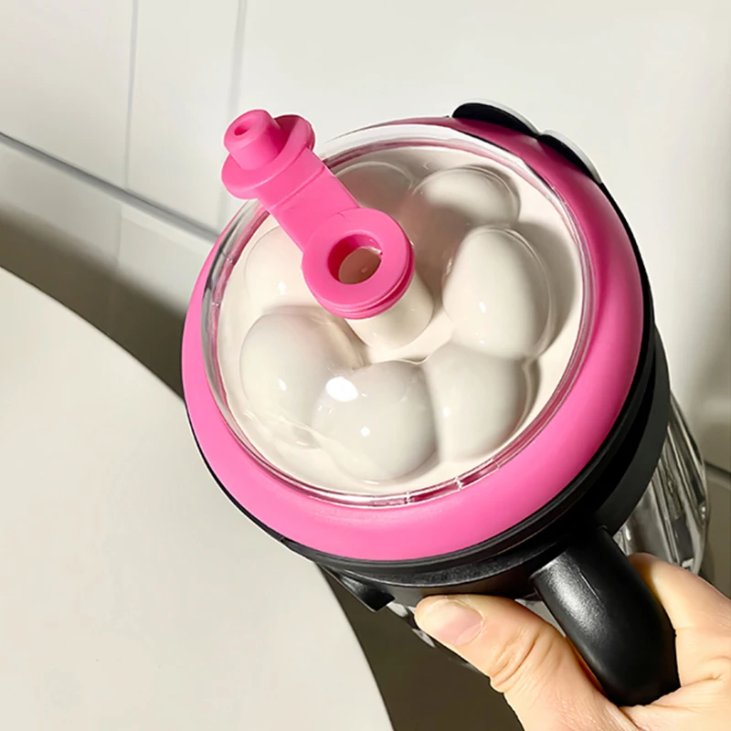 Large Sport Water Bottle With Tea Infuser Straw Cover Cap Drink Bottle 1200ml