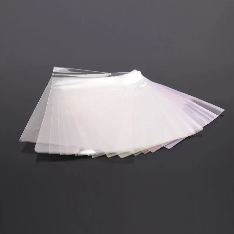 100pcs Card Sleeves Magic Board Game Tarot Three Kingdoms Board Game Poker Cover Transparent Plastic Self Sealing Bags 3