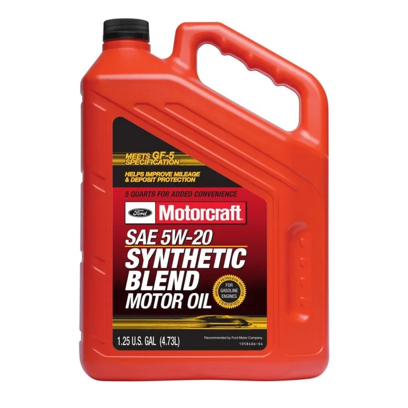 

Моторное масло из синтетической смеси Motorcraft, 5W-20-a Высококачественное Моторное Масло, специально разработанное для автомобилей Ford motor Company