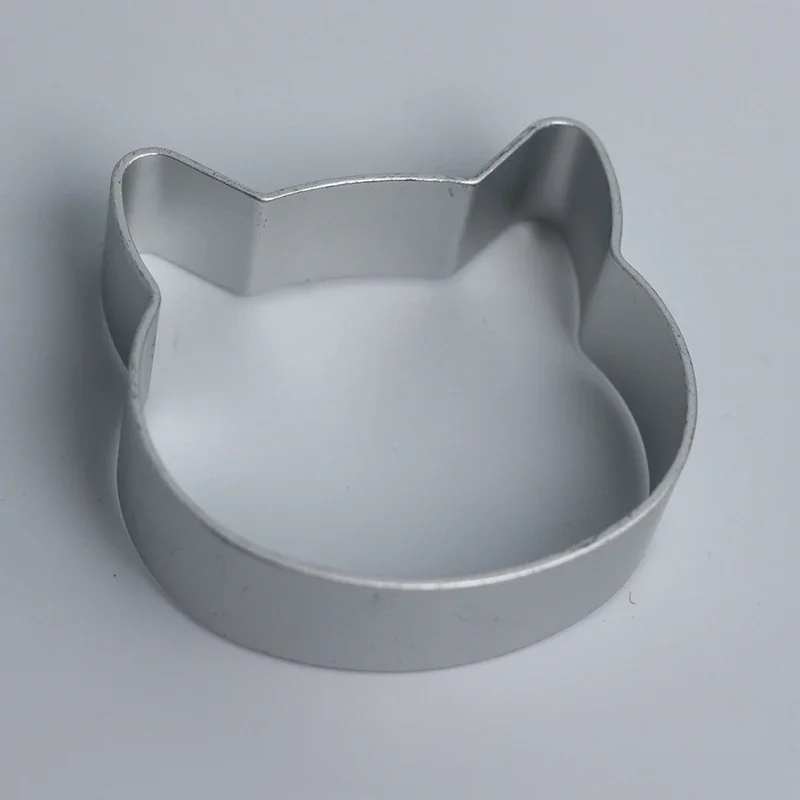 Cookie Cutter Aluminium Alloy Cat Shape for Biscuit Pastry