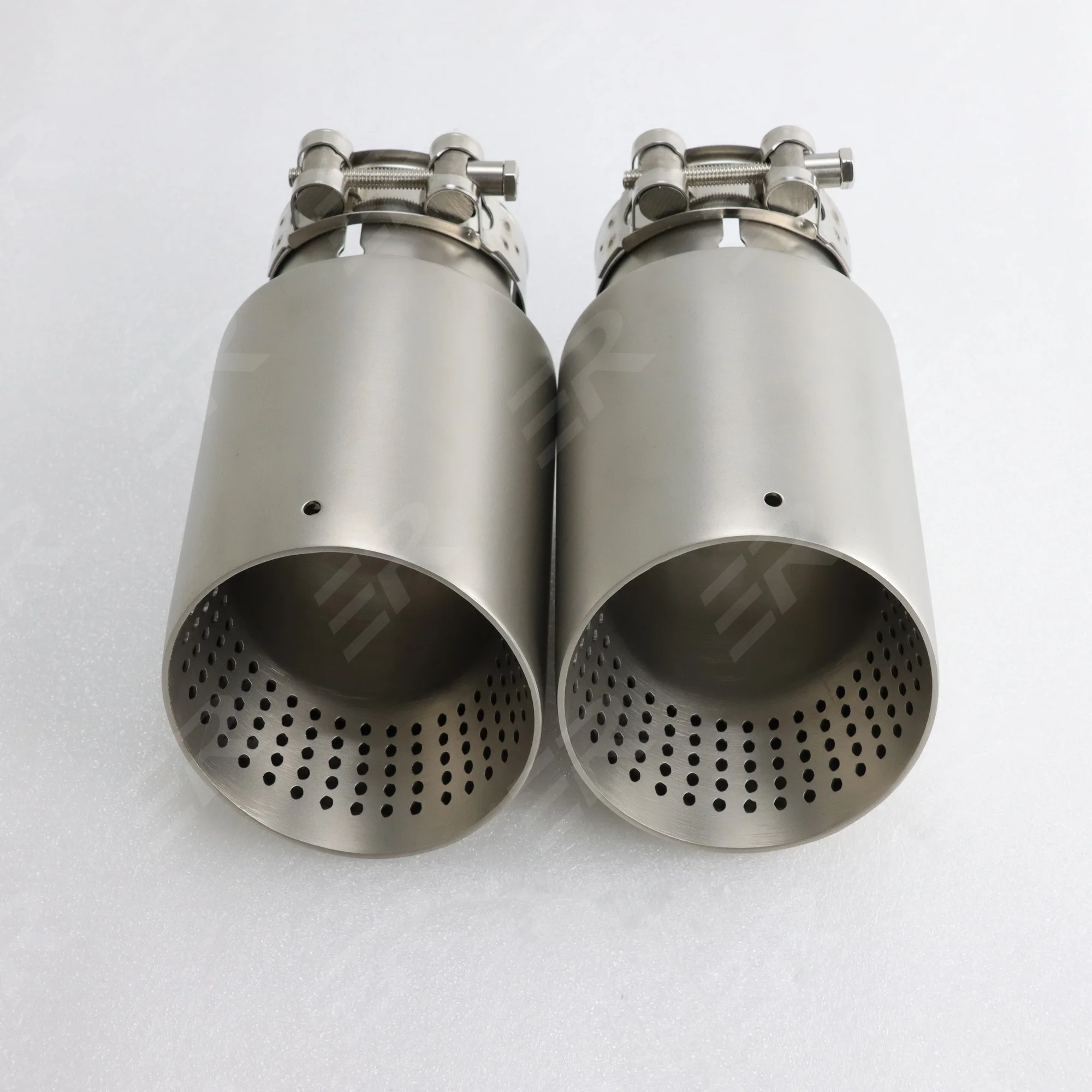 ER Matte Stainless Steel Exhaust Tip for GTI MK7 Golf7 Nozzle Upgrade Muffler for vw audi Exhaust pipe Modify Customization exhaust muffler tip exhaust trim pipe