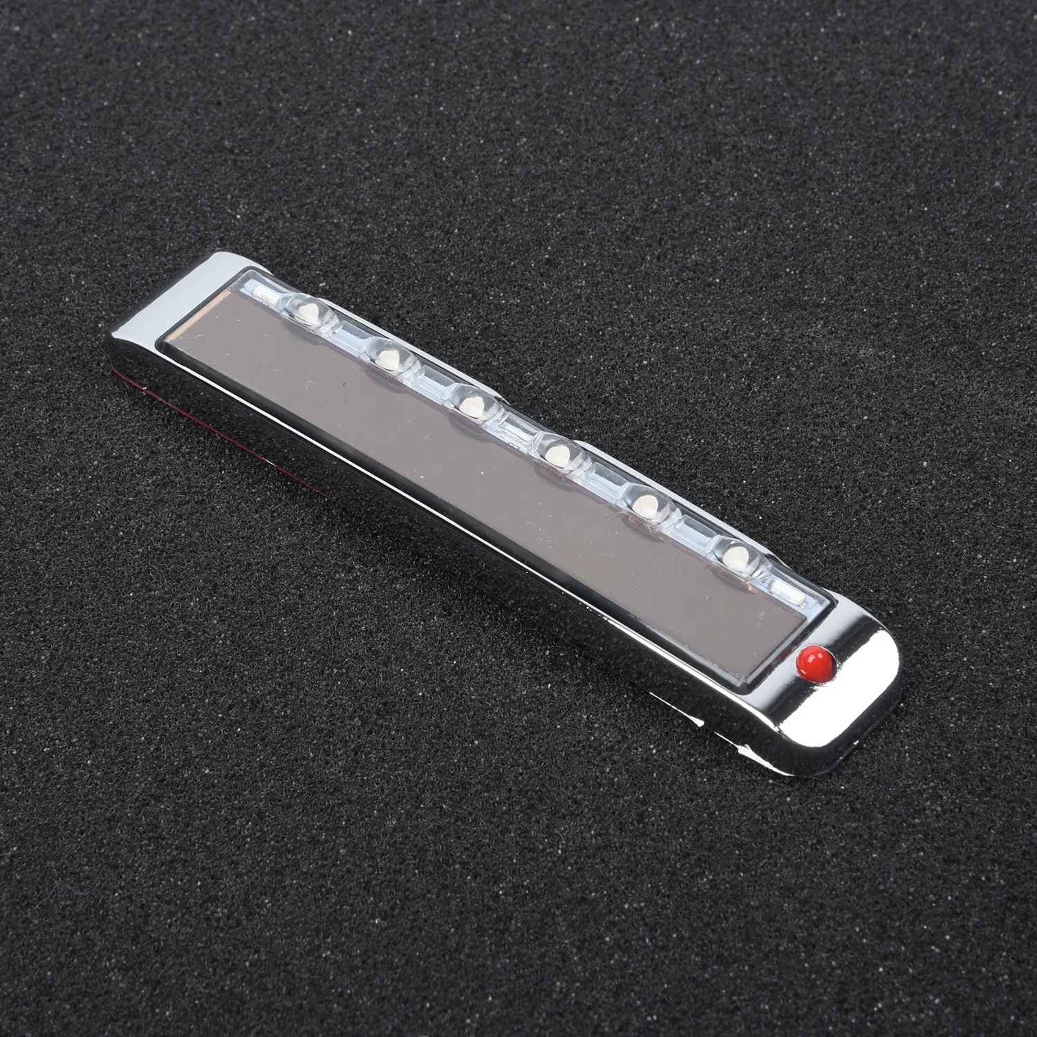 

Parts LED Strobe Blinker Useful Accessories Durable 100*18*7.8mm Wireless 7 Colors Power Side Signal Solar Auto Car